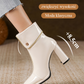 Zapatos de tacón alto de moda para mujer con puntera en punta