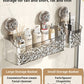 Estante con ventosas Light Luxury Style Glacier Pattern